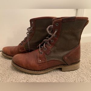 Caterpillar CAT Mens Leather Abe TX Work Boots - Brown - Size 10 NO. P713024